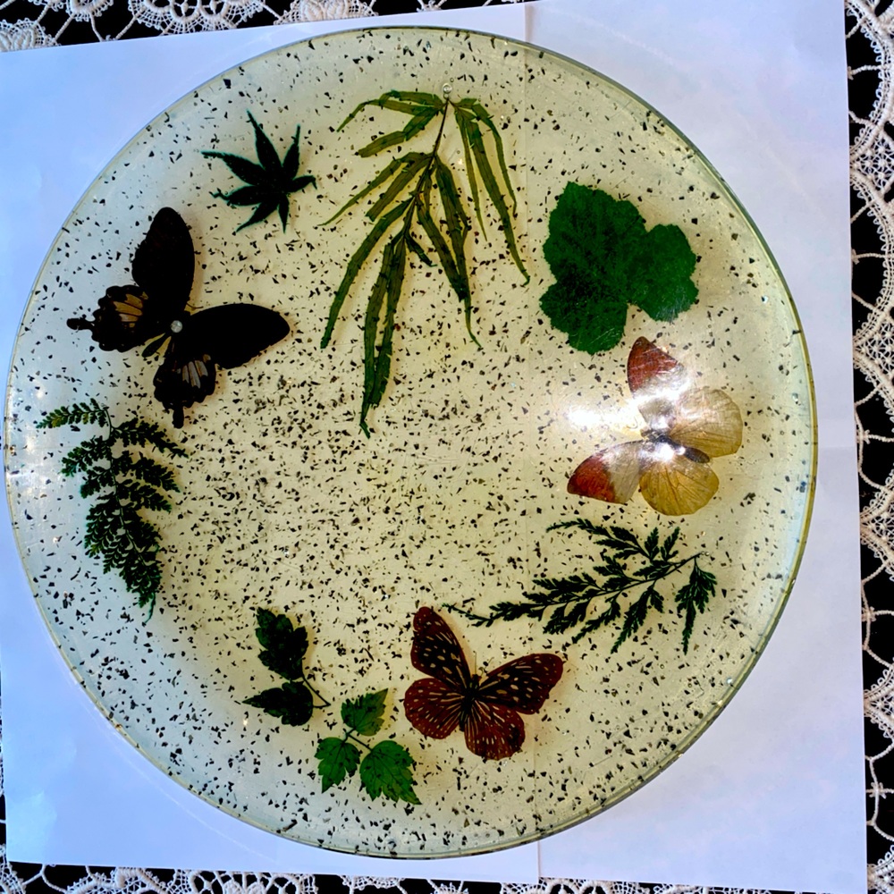 1960s Lucite Serving Platter